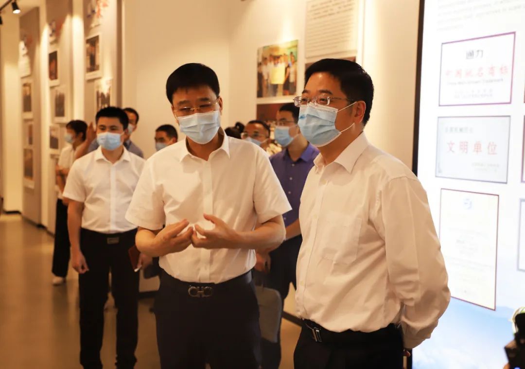 溫州市委常委、市紀委書記、市監(jiān)委主任張建明蒞臨通力科技調(diào)研